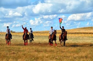 Reiter in Südrusslans